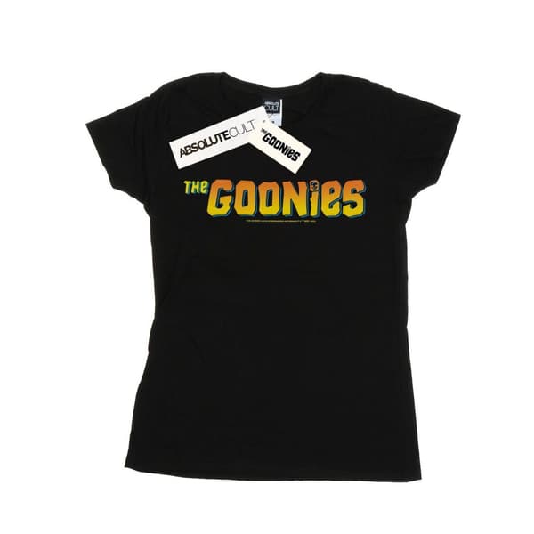 The Goonies Kvinnor/Damer Classic Logo Cotton T-Shirt med klassisk logotyp