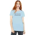 Miniatyrbillede 2 af 3: Friends Womens/Ladies Forever Logo Cotton Boyfriend T-Shirt