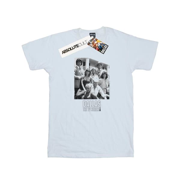 Dallas Womens/Ladies Ewing Family Mono Cotton Boyfriend T-Shirt