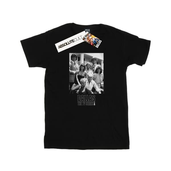 Dallas Womens/Ladies Ewing Family Mono Cotton Boyfriend T-Shirt