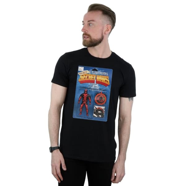 Marvel Mens Deadpool Secret Wars Action Figure T-Shirt