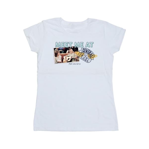 Friends Womens/Ladies Meet Me At Central Perk Cotton T-Shirt