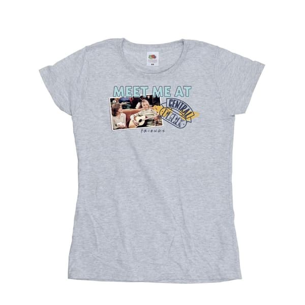 Friends Womens/Ladies Meet Me At Central Perk Cotton T-Shirt