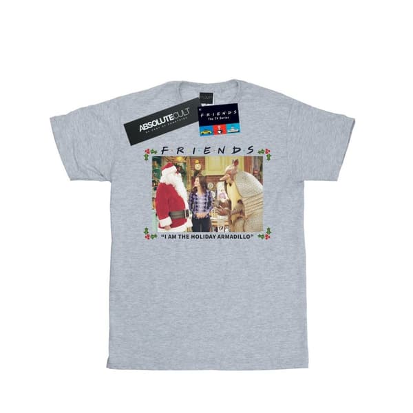 Friends Girls I Am The Holiday Armadillo Cotton T-Shirt
