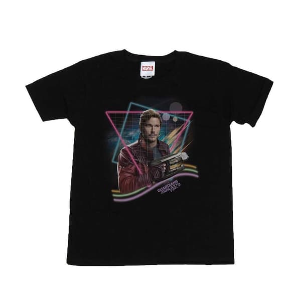Marvel Guardians Of The Galaxy Neon Star Lord T-shirt för pojkar