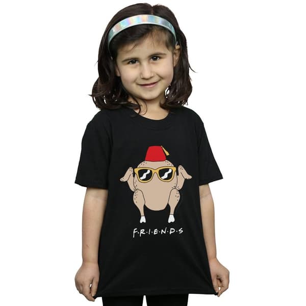 Friends Girls Sunglasses Turkey Cotton T-Shirt