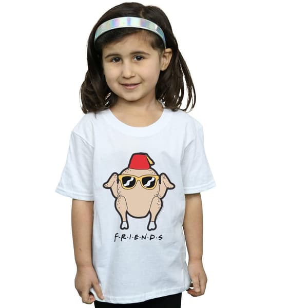 Friends Girls Sunglasses Turkey Cotton T-Shirt