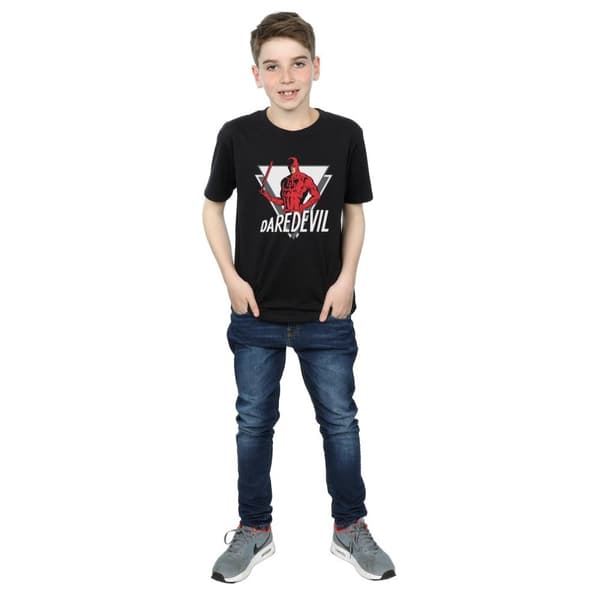 Marvel Boys Daredevil Triangle T-Shirt