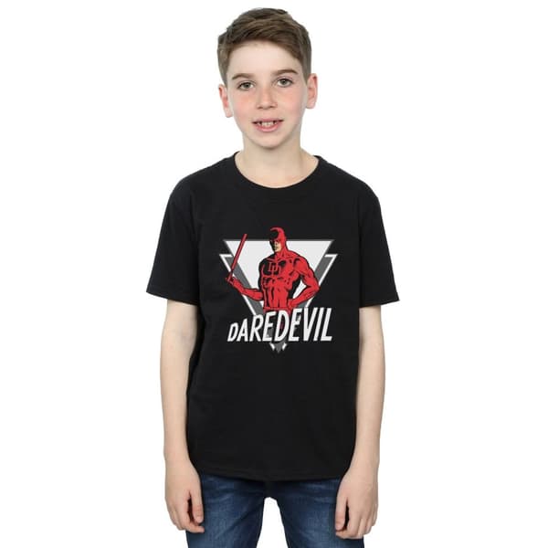 Marvel Boys Daredevil Triangle T-Shirt