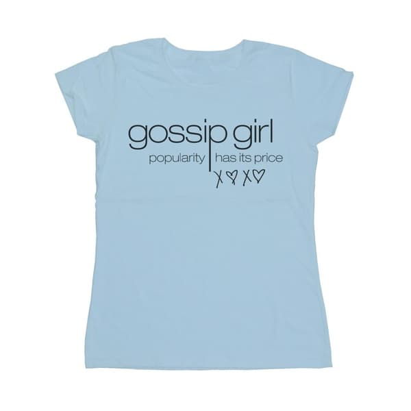 Gossip Girl Womens/Ladies Popularity Has It´s Price Cotton T-Shirt