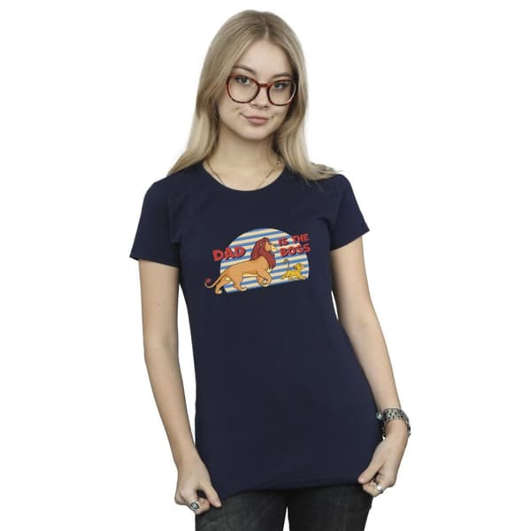Disney Womens/Ladies The Lion King Dad Boss Cotton T-Shirt