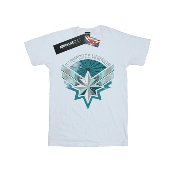 Marvel Mens Captain Marvel Starforce Warrior T-Shirt