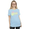 Miniatyrbild 2 av 3: David Bowie Dam/Tjej Neon Logo Bomull Boyfriend T-shirt