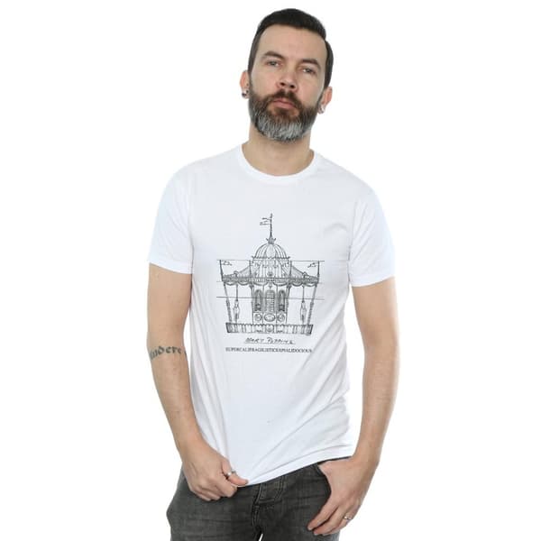 Disney Mary Poppins-karusellens skiss-T-shirt för herrar