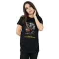 Miniatyrbilde 2 av 3: Friday The 13th Womens/Ladies Italian Movie Poster Cotton Boyfriend T-Shirt