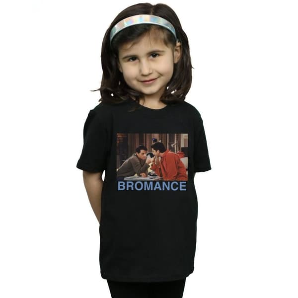 Friends Girls Joey And Ross Bromance Cotton T-Shirt