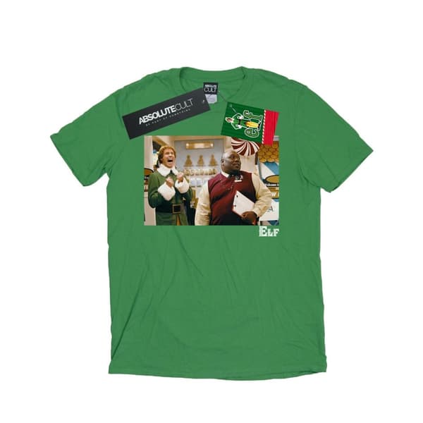 Elf Womens/Ladies Christmas Store Cheer Cotton Boyfriend T-Shirt
