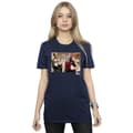 Miniatyrbild 2 av 3: Elf Dam/kvinnor Christmas Store Cheer Boyfriend-t-shirt i bomull