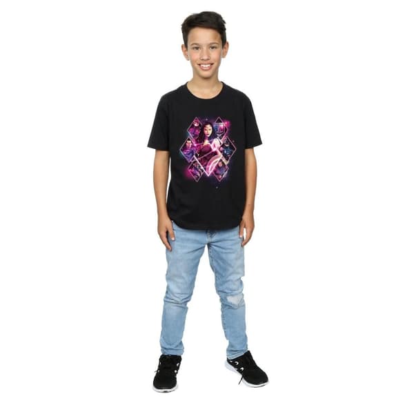DC Comics T-shirt med diamanter för pojkar - Justice League Movie Team