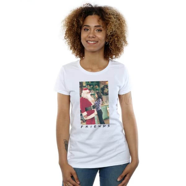Friends Womens/Ladies Chandler Claus Cotton T-Shirt