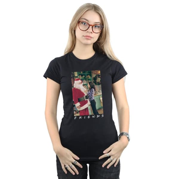 Friends Womens/Ladies Chandler Claus Cotton T-Shirt