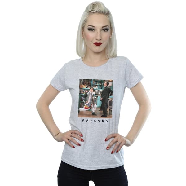 Friends Womens/Ladies Joey Lunges Cotton T-Shirt