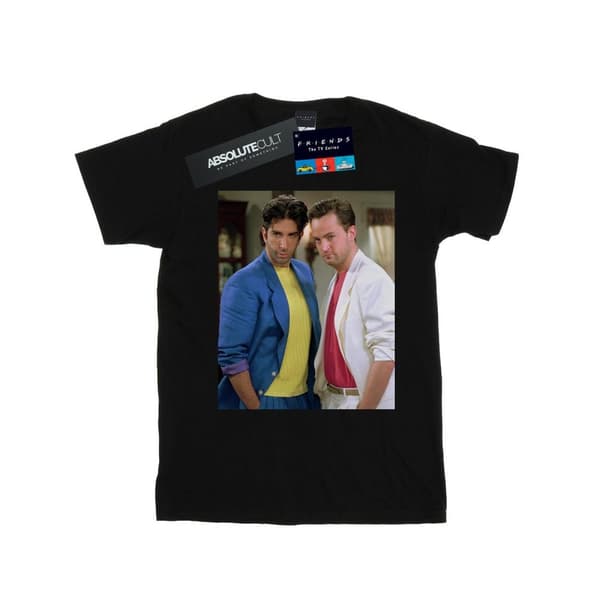 Friends Girls 80´s Ross And Chandler Cotton T-Shirt