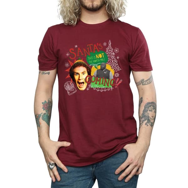 Elf Mens North Pole T-Shirt