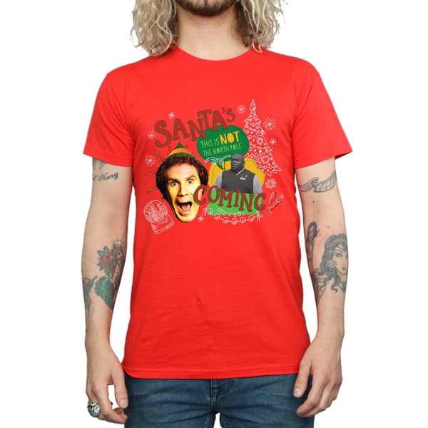Elf Mens North Pole T-Shirt