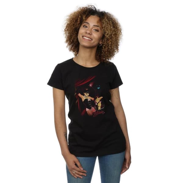 DC Comics Womens/Ladies Zatanna Bombshell Cover Cotton T-Shirt
