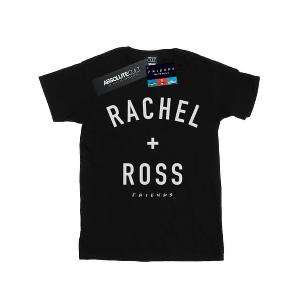 Friends Girls Rachel And Ross Text Cotton T-Shirt