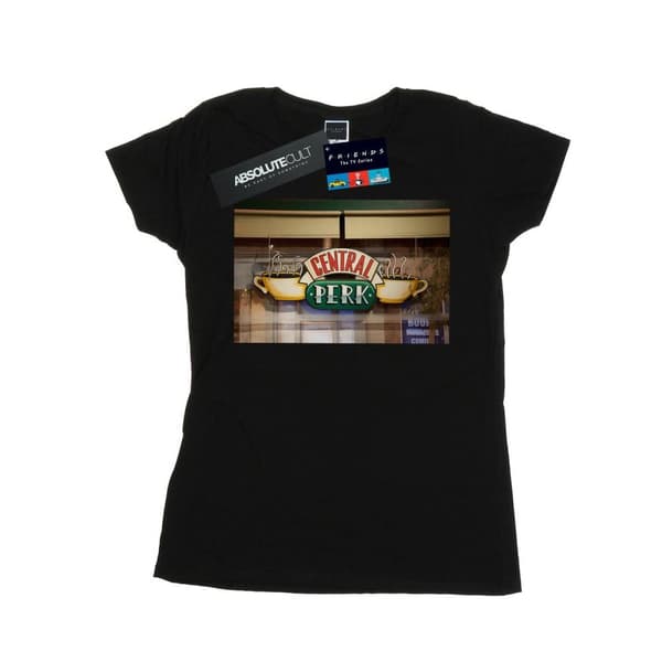 Friends T-shirt i bomull med foto av Central Perk - dam/dam