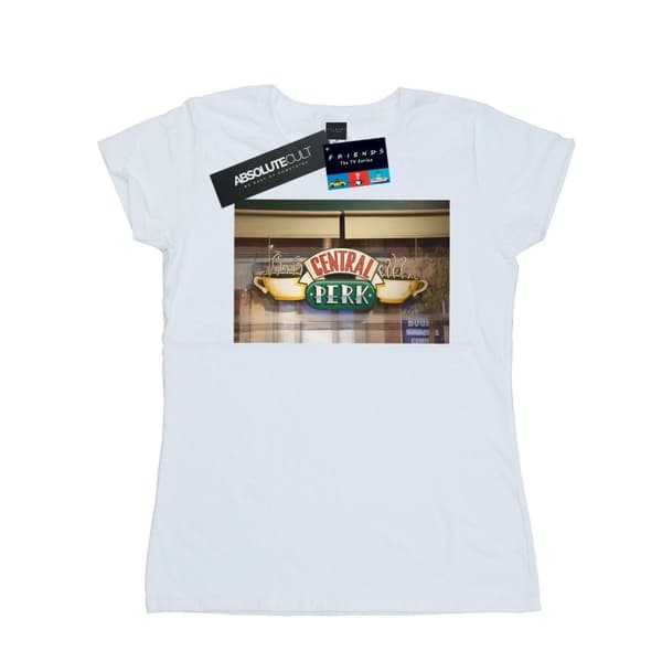 Friends T-shirt i bomull med foto av Central Perk - dam/dam