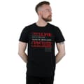Miniatyrbillede 2 af 3: David Bowie Mens Black Tie White Noise T-Shirt