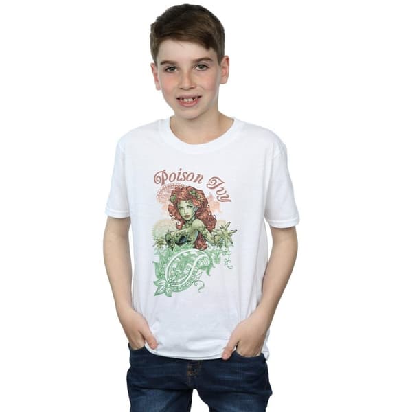 DC Comics Boys Poison Ivy Paisley T-Shirt