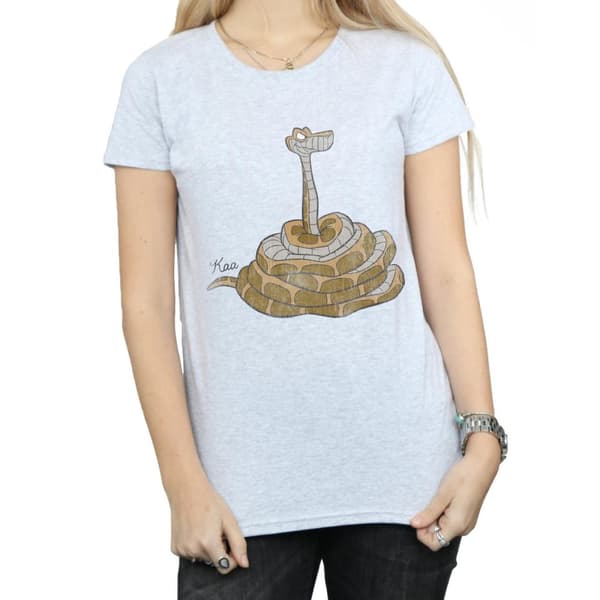 Disney Womens/Ladies The Jungle Book Classic Kaa Cotton T-Shirt