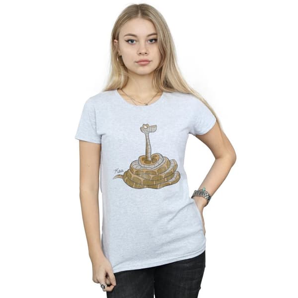Disney Womens/Ladies The Jungle Book Classic Kaa Cotton T-Shirt