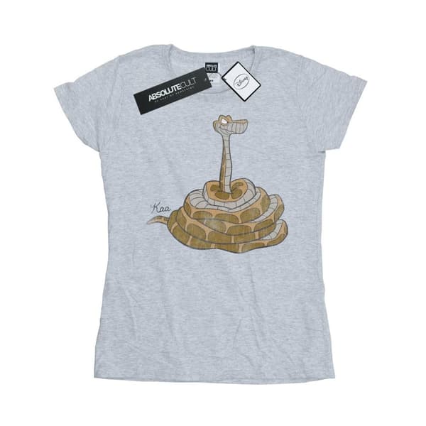 Disney Womens/Ladies The Jungle Book Classic Kaa Cotton T-Shirt