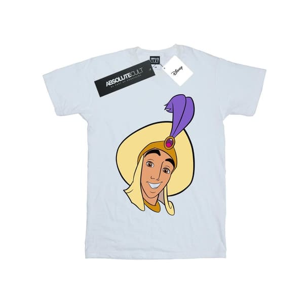 Disney Mens Aladdin Prince Ali Face T-shirt