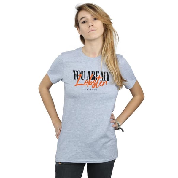 Friends Womens/Ladies Lobster Soul Mates Cotton Boyfriend T-Shirt
