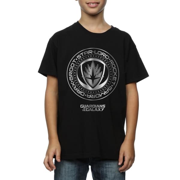 Marvel Boys Guardians Of The Galaxy Metallic Seal T-Shirt