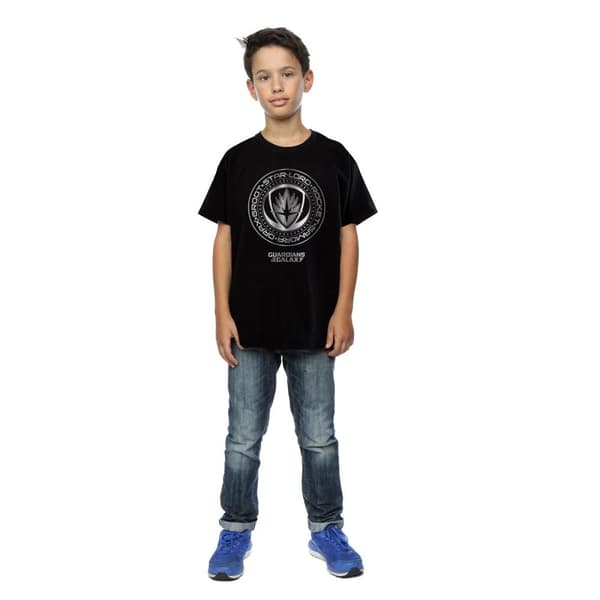 Marvel Boys Guardians Of The Galaxy Metallic Seal T-Shirt