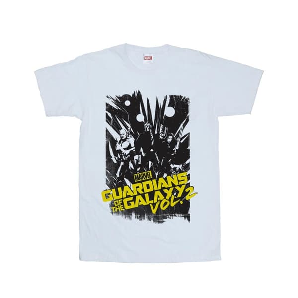 Marvel Guardians Of The Galaxy Comic T-shirt i bomull för flickor