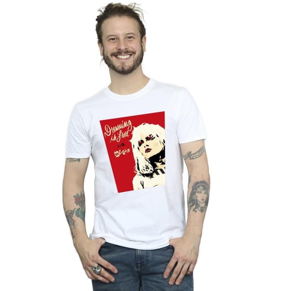 Blondie Drömma är gratis - T-shirt för herrar