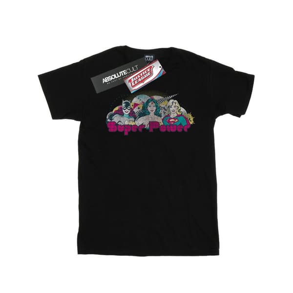 DC Comics Girls Justice League Super Power Cotton T-Shirt