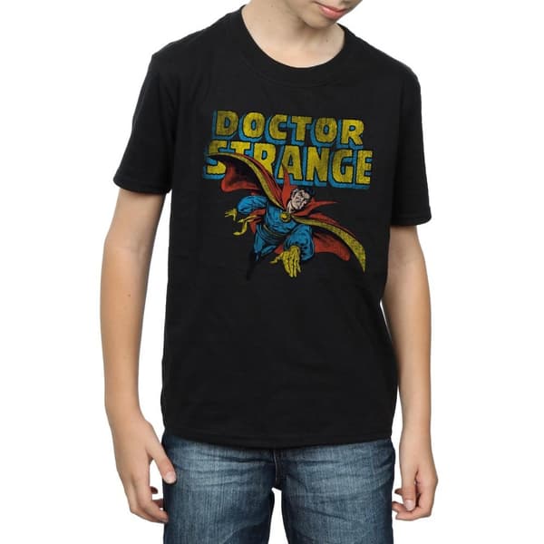 Marvel Boys Doctor Strange Flying T-Shirt