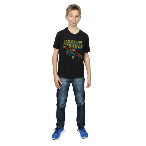 Marvel Boys Doctor Strange Flying T-Shirt