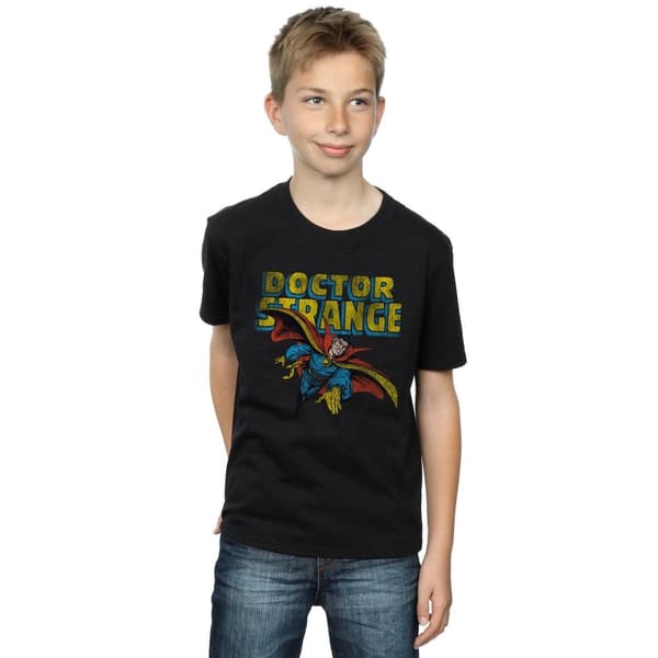 Marvel Boys Doctor Strange Flying T-Shirt