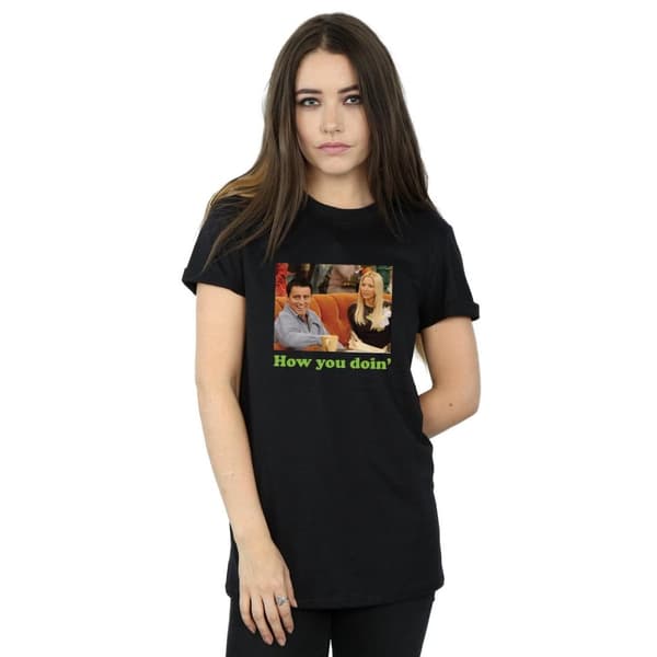 Friends Womens/Ladies How You Doin Cotton Boyfriend T-Shirt