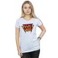 Miniatyrbild 2 av 3: Marvel Dam/Tjej - Guardians Of The Galaxy Vol. 2 Rocket And Groot - T-shirt i bomull med metalllogo
